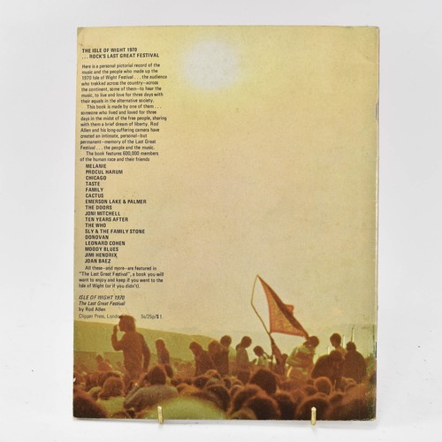 83 - Isle of Wight 1970 The Last Great Festival Vintage Picture Book by Rod Allen