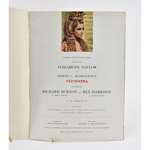 84 - Cleopatra Film Booklet 1963