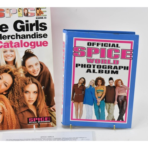 85 - Spice Girls Memorabilia, Photograph album, Merchandise Catalogue