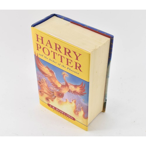 88 - Hardback 1st Edition Harry Potter and The Order of the Phoenix by J.K.Rowling plus CD