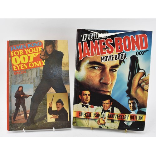 89 - Selection of James Bond Items, The James Bond Movie Book, For Your Eyes Only Book and Various German... 