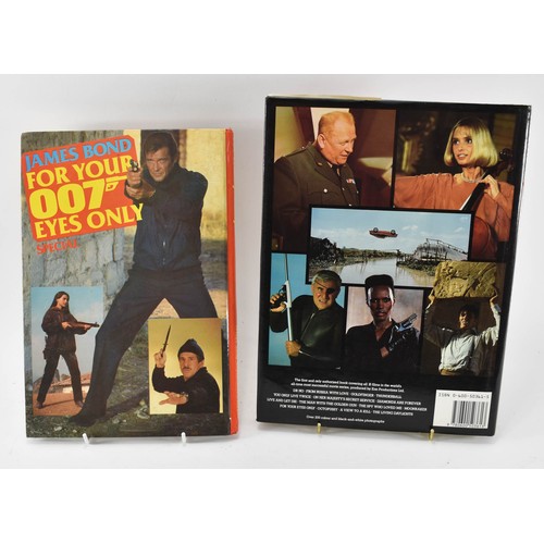 89 - Selection of James Bond Items, The James Bond Movie Book, For Your Eyes Only Book and Various German... 