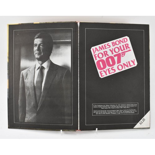 89 - Selection of James Bond Items, The James Bond Movie Book, For Your Eyes Only Book and Various German... 