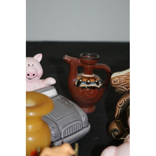 152 - Large Collection of Ornamental Pigs plus other Items of an Ornamental Theme