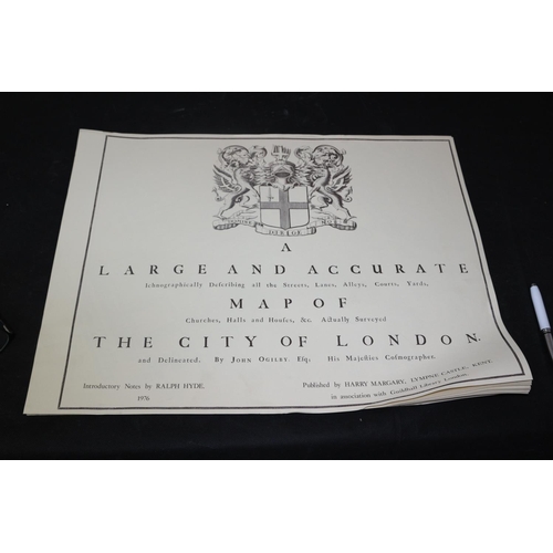 160 - Large & Accurate Map of The City of London