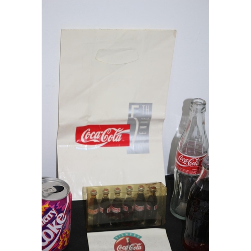 177 - Large Collection of Coca Cola Related Adverting Merchandise including Rare Rolls of Boarder Paper