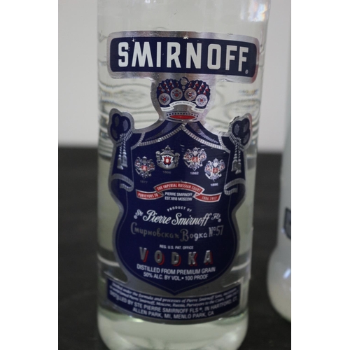 179 - Bottle of Smirnoff Ice 70cl plus Smirnoff No. 57 Blue Label Vodka 1 Litre