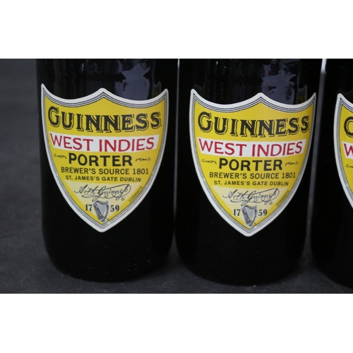 184 - 6 x 500ml Bottles of Guinness West Indies Porter