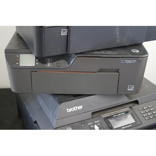 202 - Selection of Branded Printers - Several are Wireless Connectable - HP, Brother A3 Printer plus Samsu... 