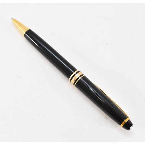 255 - A Montblanc Meisterstuck Ballpoint Pen And A Replacement Ink Cartridge