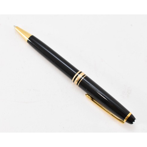 255 - A Montblanc Meisterstuck Ballpoint Pen And A Replacement Ink Cartridge