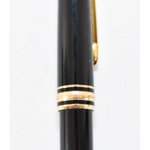 255 - A Montblanc Meisterstuck Ballpoint Pen And A Replacement Ink Cartridge