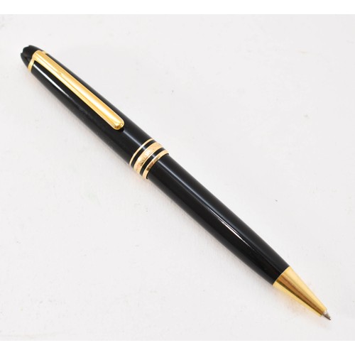 255 - A Montblanc Meisterstuck Ballpoint Pen And A Replacement Ink Cartridge