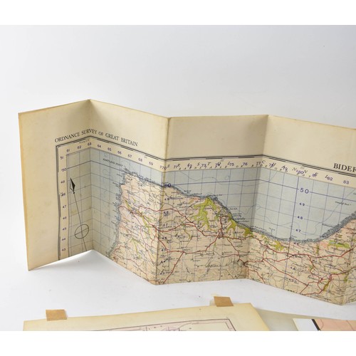 273 - A Good Selection Of Various Maps - Some Depicting Wartime Battle Routes.