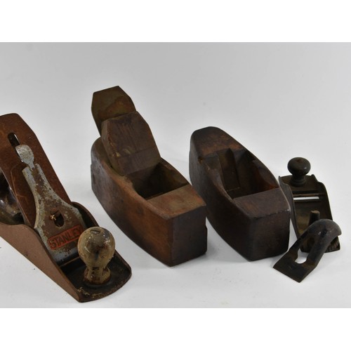 288 - A Collection Of Three Vintage Wooden Planes