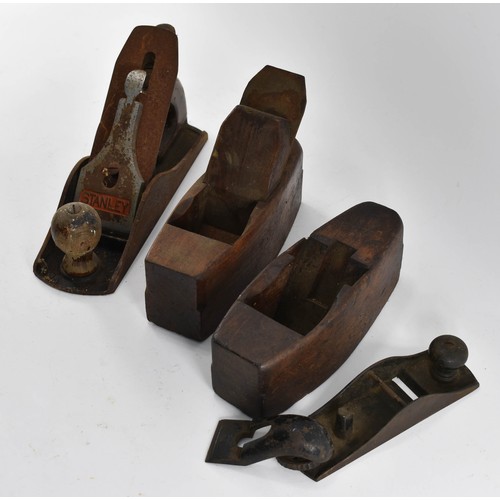 288 - A Collection Of Three Vintage Wooden Planes