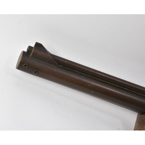 295 - A 22 Calibre Benjamin Franklin Model 342 Air Rifle Gun With Scope. Made In USA. T428026.