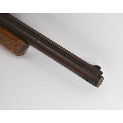 295 - A 22 Calibre Benjamin Franklin Model 342 Air Rifle Gun With Scope. Made In USA. T428026.