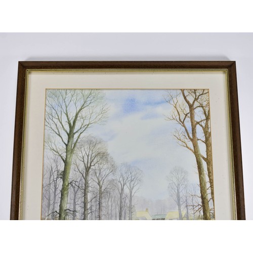 314 - F/M/G Original Watercolour Depicting A Landscape Track Scene. 63cm x 54cm. R. Lerpiniere Signed