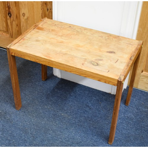 331 - A Small Vintage Pine Side Table