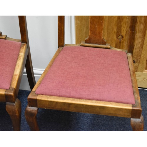 332 - A Delightful Pair Of Edwardian Chairs