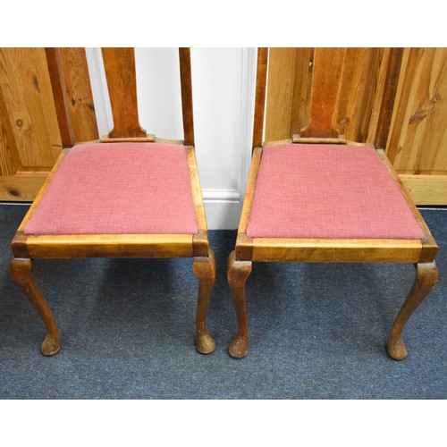 332 - A Delightful Pair Of Edwardian Chairs