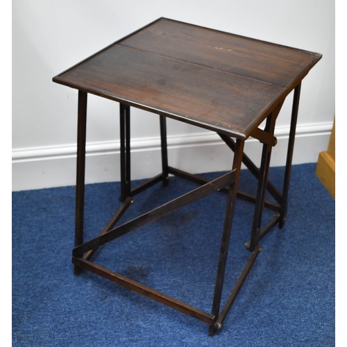 342 - A Darkwood Folding Table