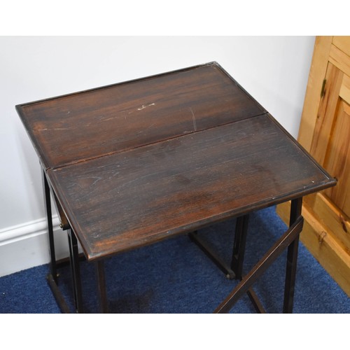 342 - A Darkwood Folding Table