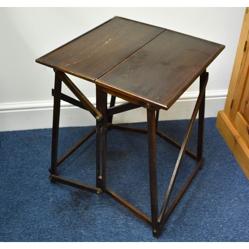 342 - A Darkwood Folding Table