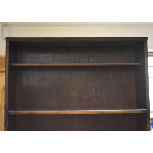 351 - A Vintage Darkwood Bookcase