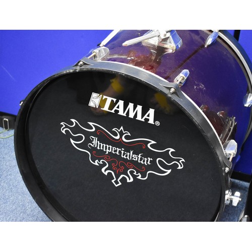 361 - A Tama Imperia Drum Kit With Cymbals And Associated Equiptment