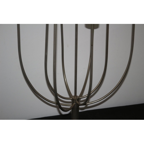 216 - Metal 9 Armed Night Light Holder Lamp. 62cm Height