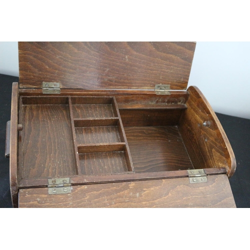 223 - Vintage Sewing Box missing Legs