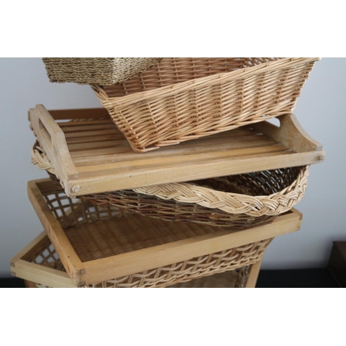 224 - A Collection of Bread Baskets