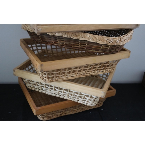 224 - A Collection of Bread Baskets