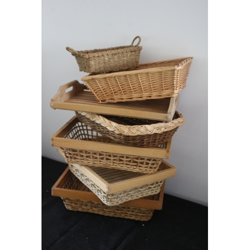 224 - A Collection of Bread Baskets