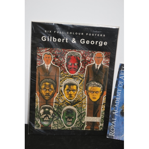 403 - Unopened Gilbert & George Posters & Calendar