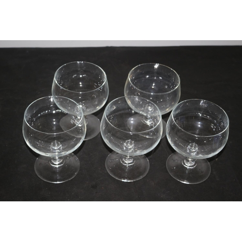 428 - 5 French Sundae Glasses