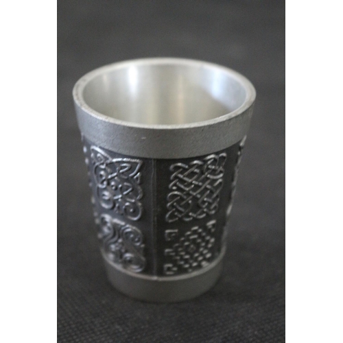 445 - A Mullingar Pewter Shot Glass