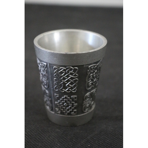 445 - A Mullingar Pewter Shot Glass