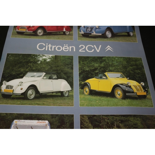 35 - Citroen 2CV Poster Dated 1993