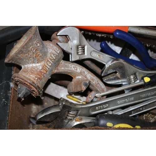 39 - A Great assortment of Tools and Tool Boxes including Vintage Tools