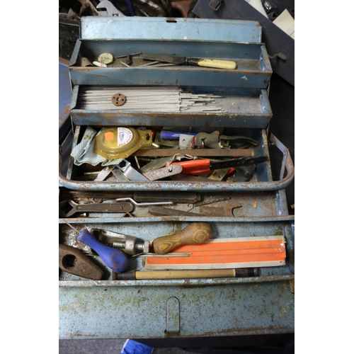 39 - A Great assortment of Tools and Tool Boxes including Vintage Tools