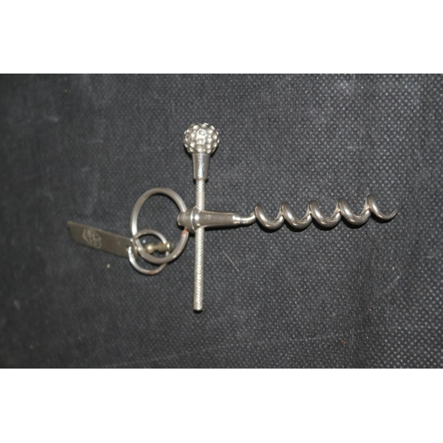 180 - L'Esprit & Le Vin Metal Corkscrew