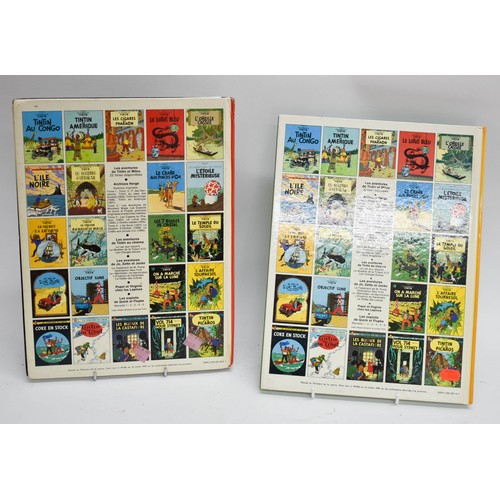 205 - Two Vintage Tin Tin Books