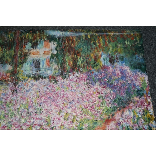 228 - A Large Split Picture Poster Claude Monet 1987 Musee D'Orsay Paris size 122cm x 86cm