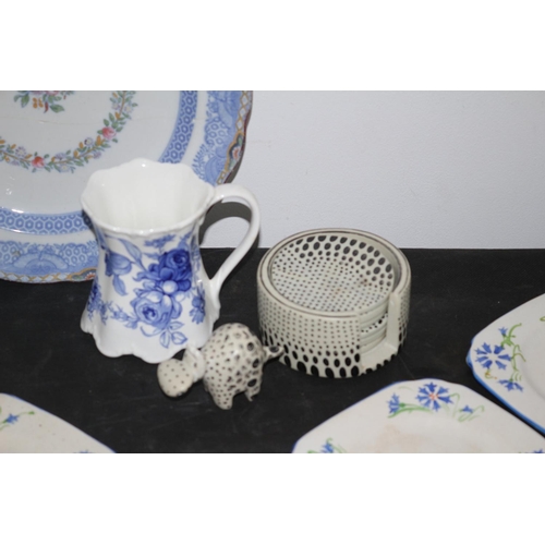 230 - A Good selection of Plates and Chinaware