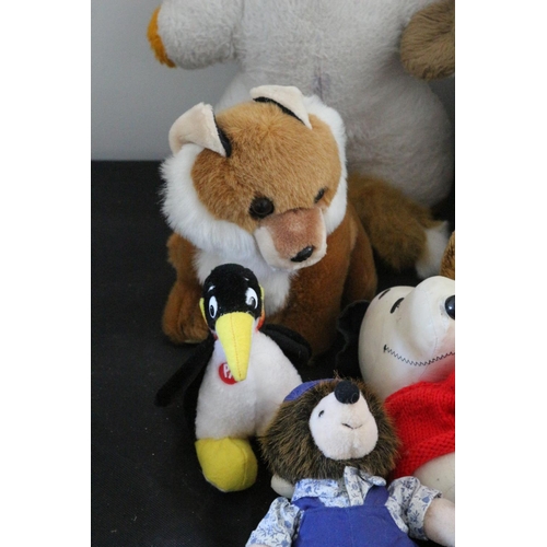 235 - A Selection of Mainly Vintage Soft Cuddly Toys