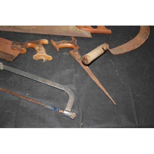 241 - A Nice Selection of Vintage Saws