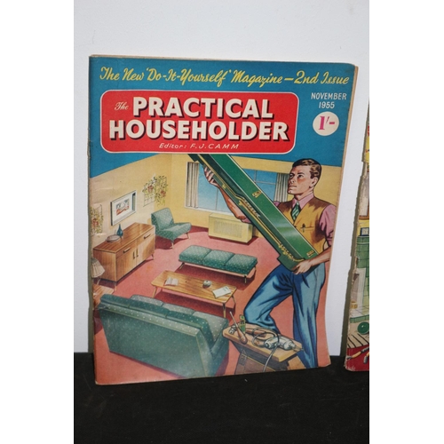 127 - 2 Magazines from 1955 Practical Householder